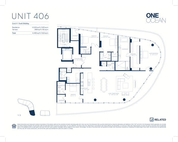 One Ocean South Beach floorplan 06a