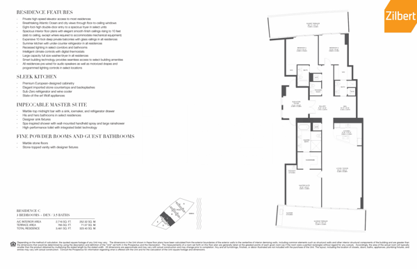 Residences by Armani Casa floorplan C