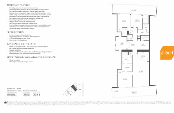Residences by Armani Casa floorplan Cm