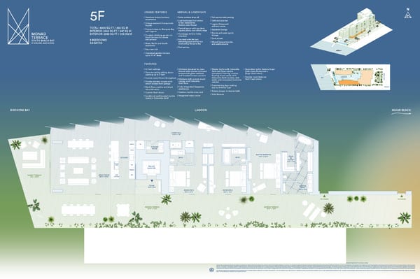 Monad Terrace floorplan 5F
