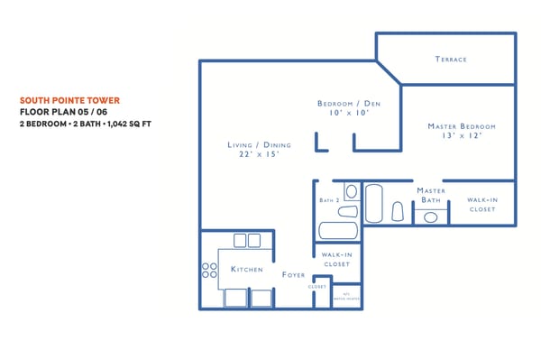 South Pointe Towers floorplan 05