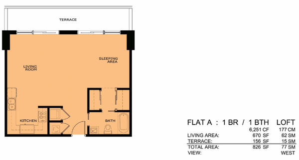 Infinity floorplan A