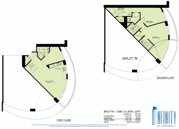 Infinity floorplan N1
