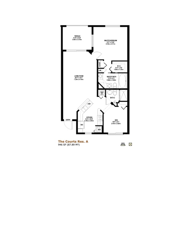 Cosmopolitan Courts floorplan A