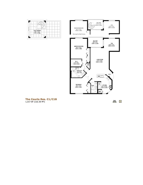 Cosmopolitan Courts floorplan C