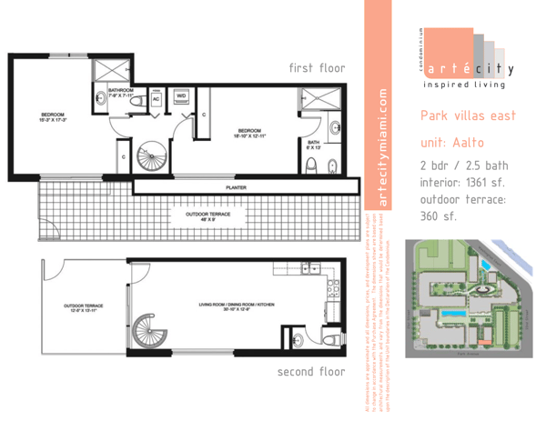 Artepark South floorplan Aalto