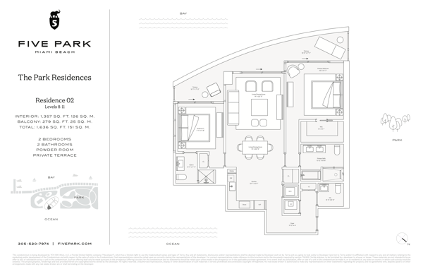Five Park floorplan Park 02 FL 8-11