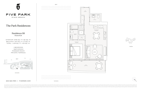 Five Park floorplan Park 08