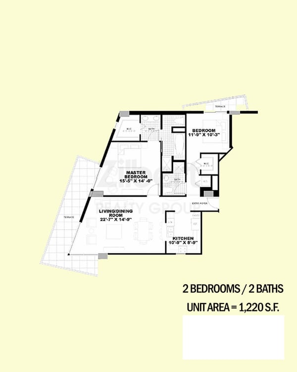 Ocean Place East floorplan A