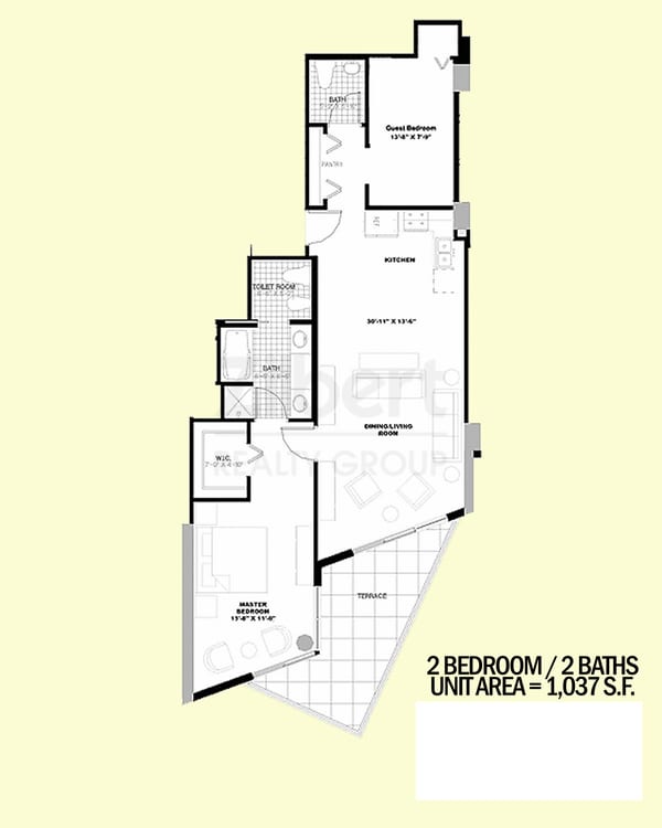 Ocean Place East floorplan C