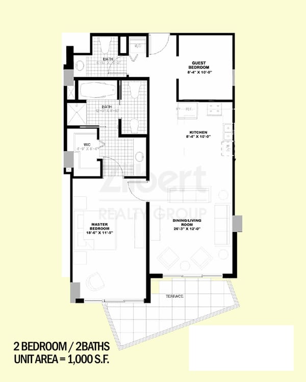 Ocean Place East floorplan D