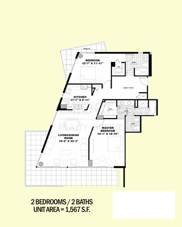 Ocean Place East floorplan F