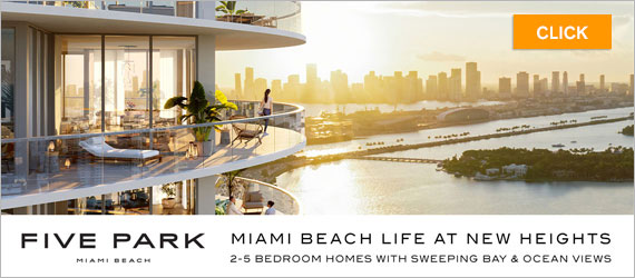 Banner Ad for Five Park - Miami Beach