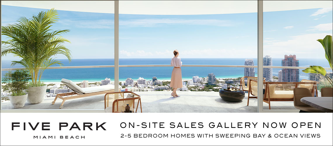 Banner Ad for Five Park - Miami Beach